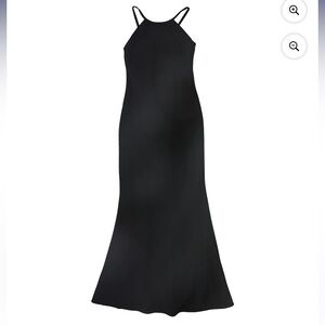 Calvin Klein Black Halter Gown, size 12